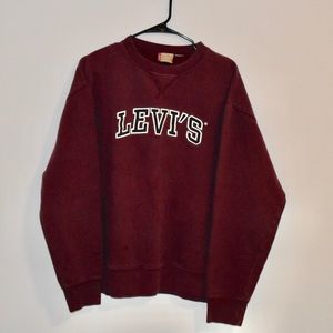 Levi’s Maroon Crewneck